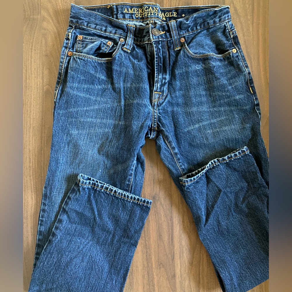 Medium wash jeans